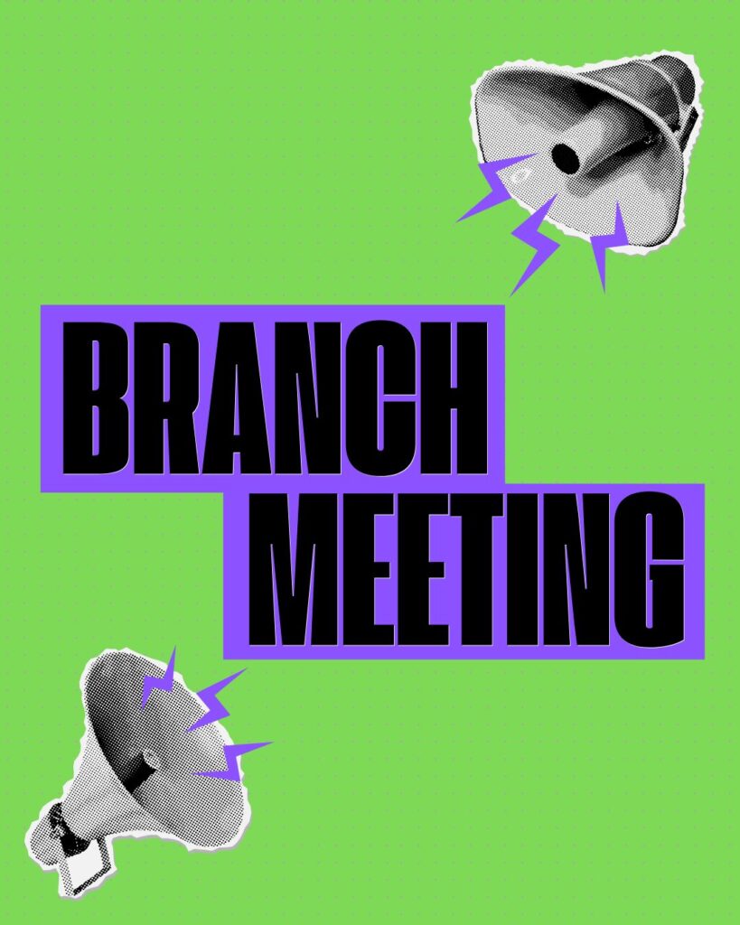UoB UNISON branch meeting: 21st August 2025 at 12:00
